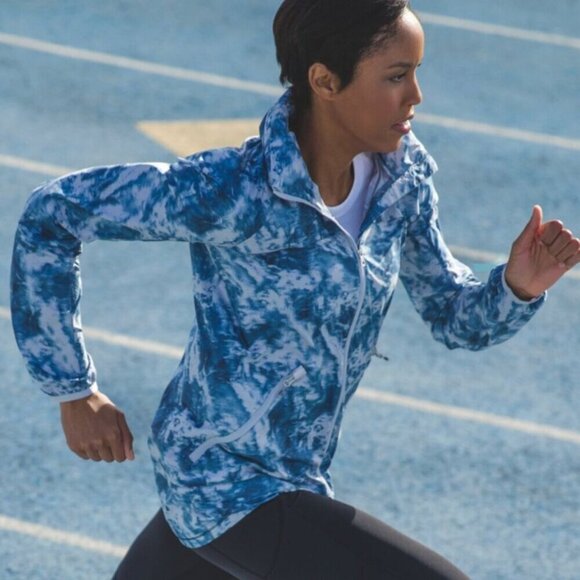 Lululemon Miss Misty Pack Jacket SeaSide Silver Fox Alberta Lake Full Zip Size 2 - Picture 1 of 13